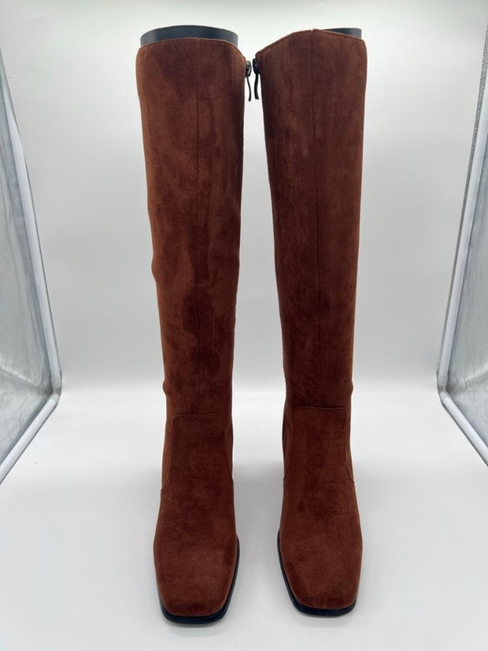 Modatope Knee High Boots Women’s Size 6.5 Brown Suede